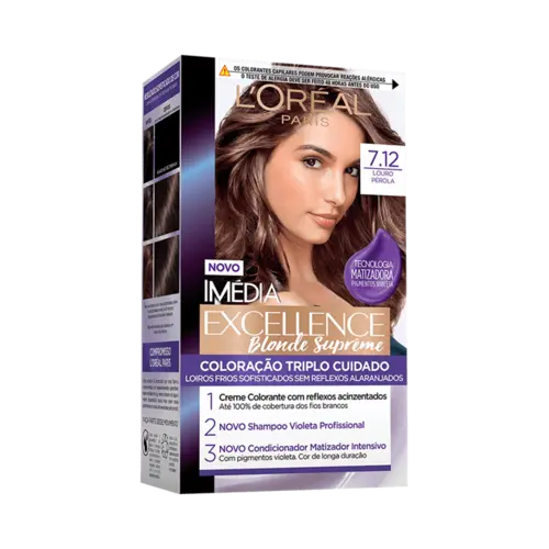 TINT IMEDIA 7.12 LOURO PEROLADO