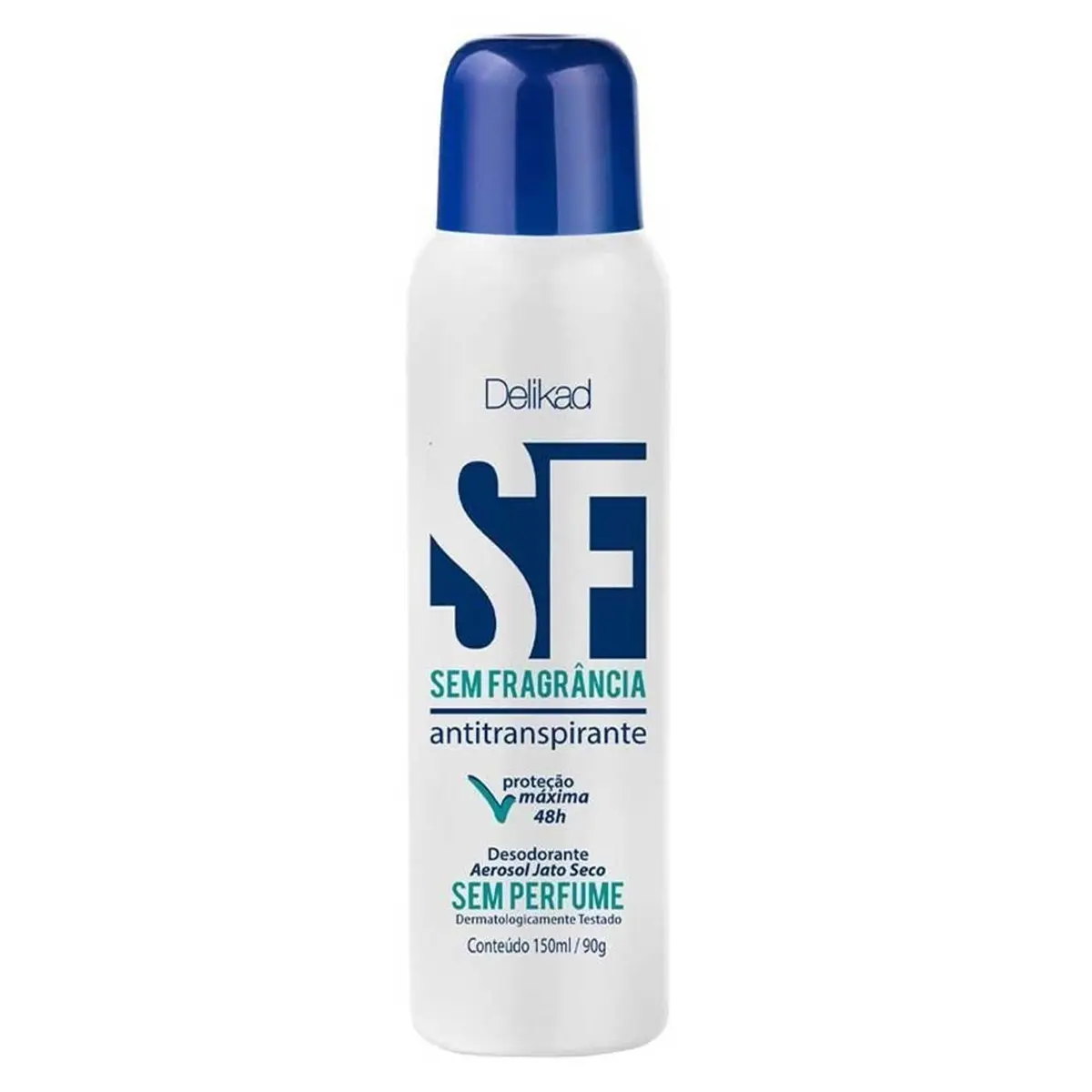DESODORANTE DELIKAD SF SEM PERFUME AEROSSOL 150ML