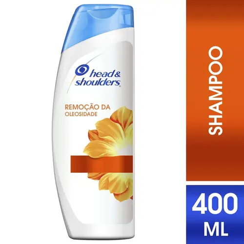 SHAMPOO HEAD&SHOULDERS REMOCAO DA OLEOSIDADE 400ML