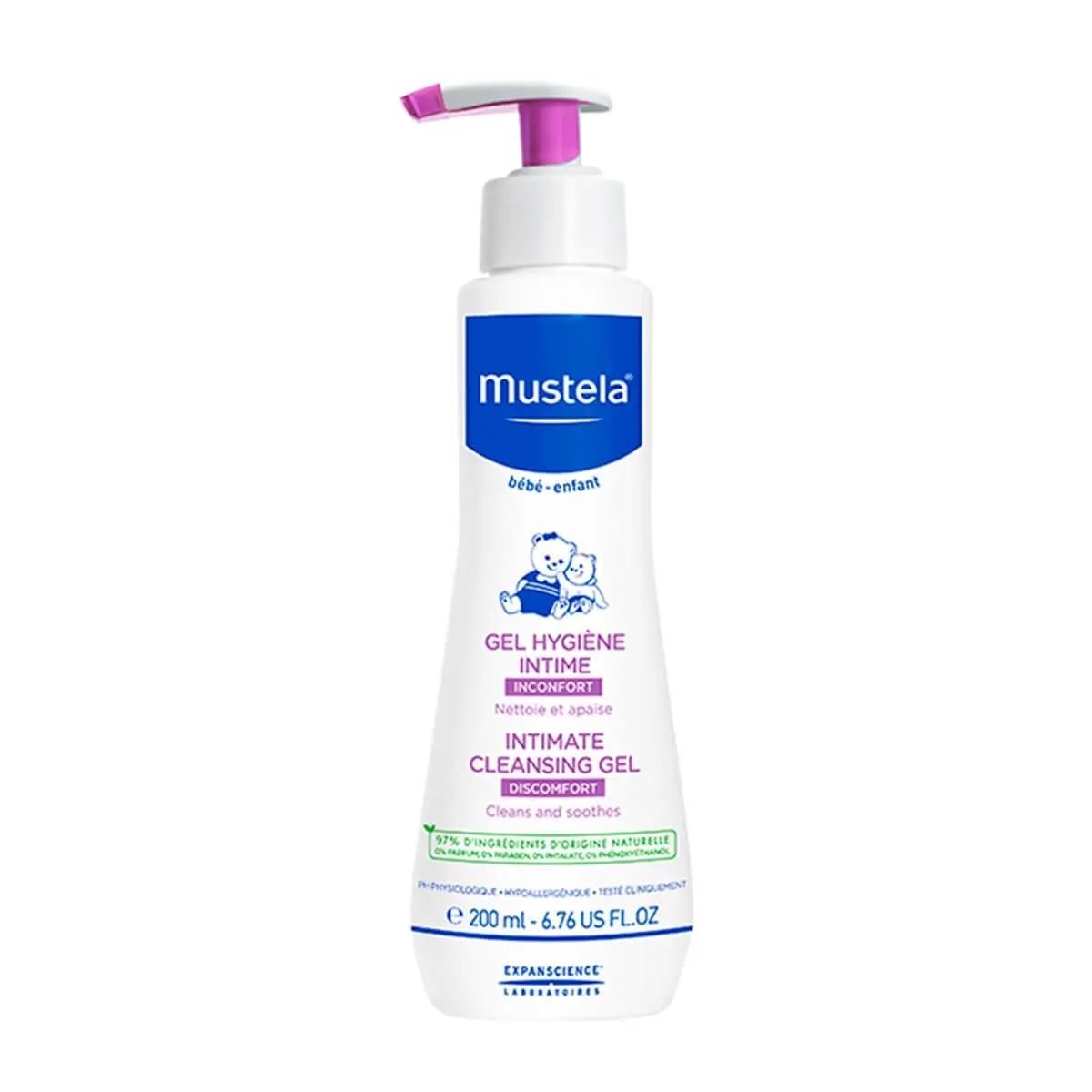 GEL HIGIENE INTIMA MUSTELA BEBE 200ML