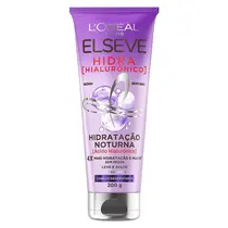 CREME DE TRATAMENTO ELSEVE HIDRA HIALURONICO NOTURNO 200ML