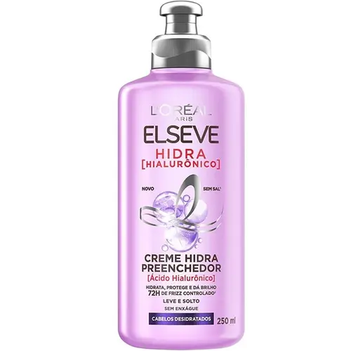 CREME DE PENTEAR ELSEVE HIDRA HIALURONICO 250ML