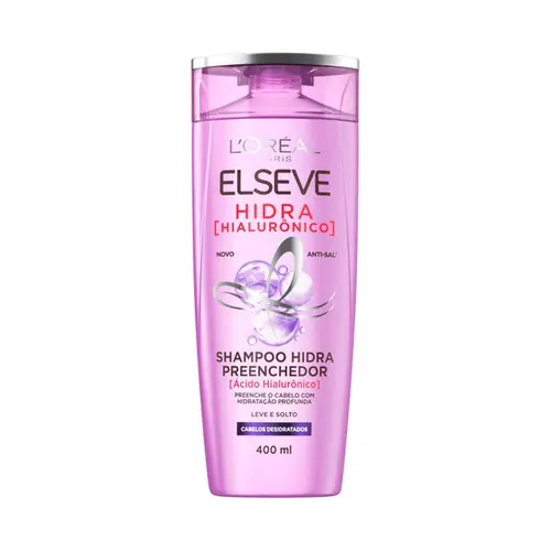 SHAMPOO ELSEVE HIDRA HIALURONICO 400ML
