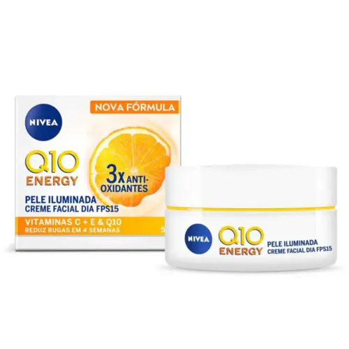 CREME NIVEA ANTISSINAIS DIA Q10 ENERGY PLUS 50GR