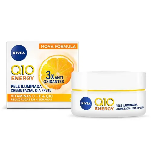CREME NIVEA ANTISSINAIS DIA Q10 ENERGY PLUS 50GR
