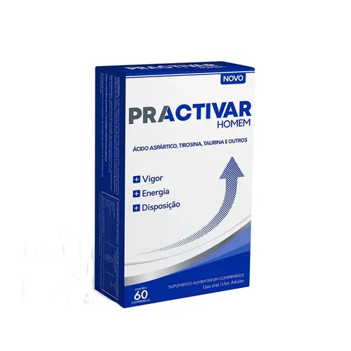 PRACTIVAR HOMEM 60 COMPRIMIDOS
