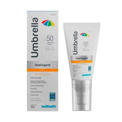 PROTETOR SOLAR UMBRELLA INTELLIGENTE FLUID FPS50 50GR