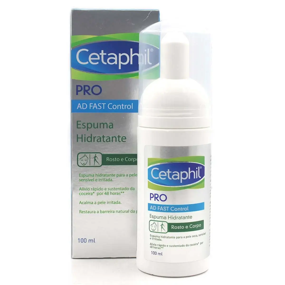 ESPUMA HIDRATANTE CETAPHIL PRO AD FAST CONTROL 100ML
