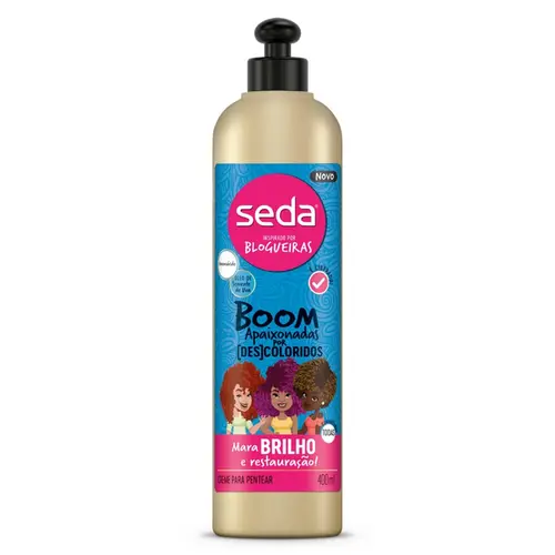 CREME DE PENTEAR SEDA BOOM APAIXONADAS POR DESCOLORIDOS 400ML