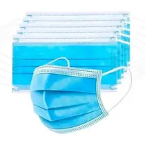 MASCARA BELLESA KIDS TNT AZUL 10 UNIDADES