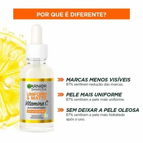 SERUM UNIFORME & MATTE GARNIER VITAMINA C 30ML