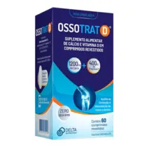 OSSOTRAT-D 600+D3 60 COMPRIMIDOS DELTA CARBONATO DE CALCIO + VITAMINA D