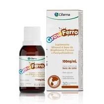 GROW FERRO CHOCOLATE GOTAS 30ML BISGLICINATO FERROSO