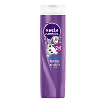 SHAMPOO + CONDICIONADOR SEDA 2 EM 1 FROZEN JUNTINHOS BRILHO MAGICO 300ML