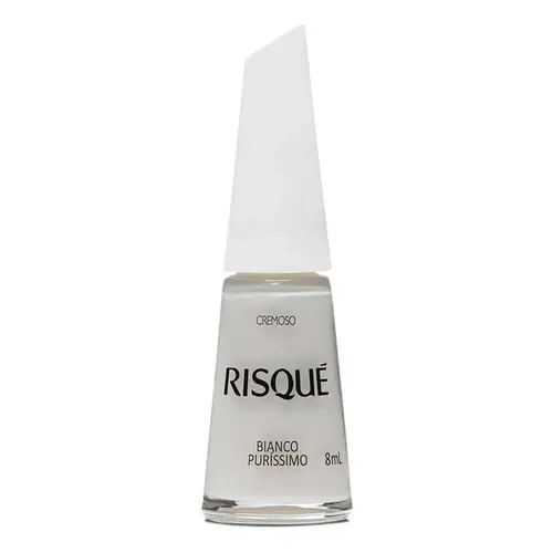ESMALTE RISQUE CREMOSO BIANCO PURISSIMO 8ML