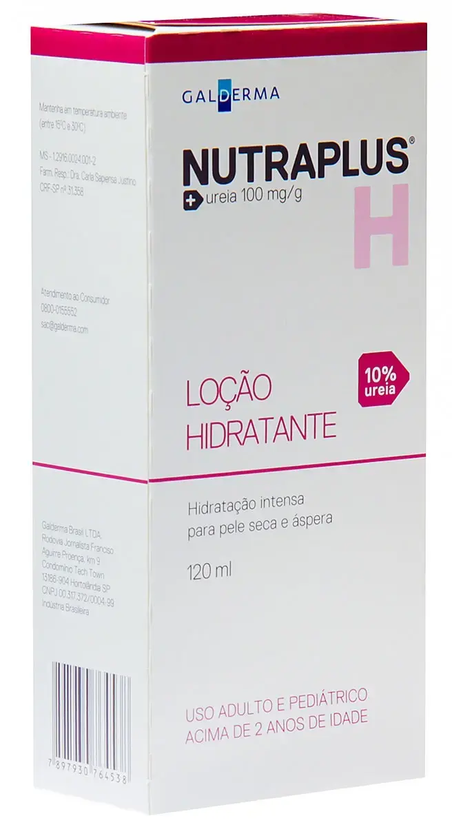 LOCAO NUTRAPLUS UREIA 10% 120ML