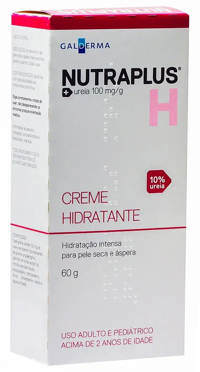 CREME NUTRAPLUS UREIA 10% 60GR