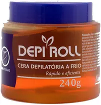 CERA DEPILATORIA DEPIROLL FRIA MEL 240GR