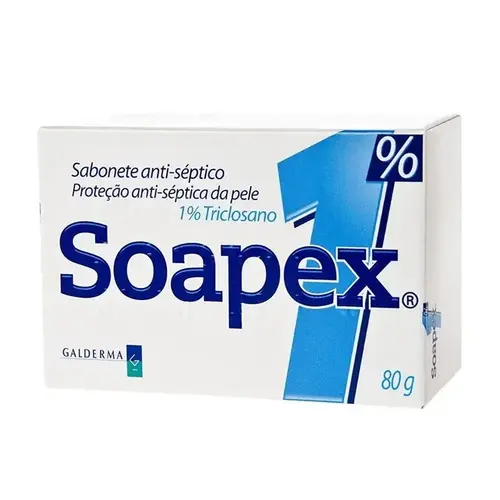SABONETE SOAPEX ANTISSEPTICO 1% 80GR