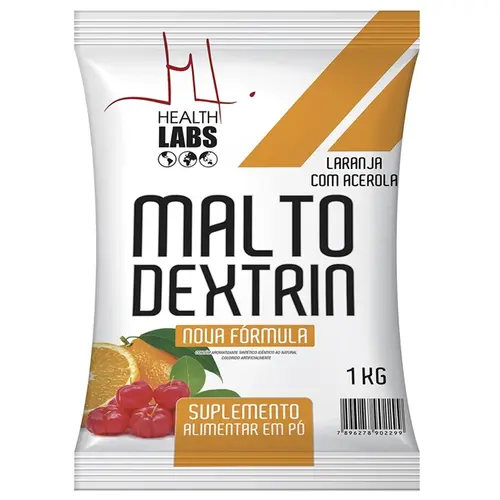 MALTODEXTRIN HEALTH LABS LARANJA ACEROLA 1KG