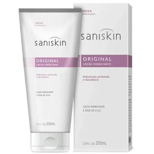 LOCAO HIDRATANTE SANISKIN ORIGINAL 200ML