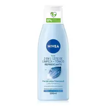 LEITE LIMPEZA FACIAL NIVEA VISAGE 2 EM 1 200ML