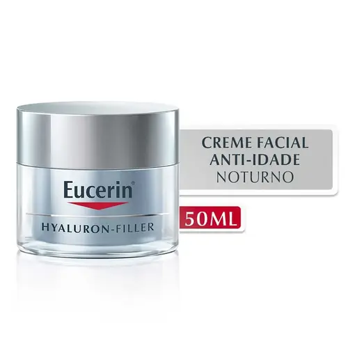 CREME EUCERIN ANTI-IDADE HYALURON FILLER NOITE 50GR