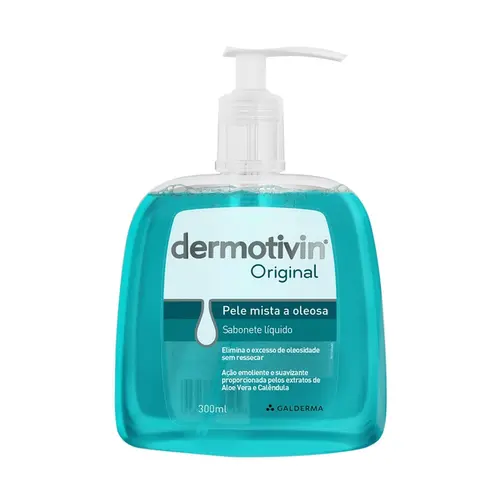 SABONETE LIQUIDO DERMOTIVIN ORIGINAL 300ML