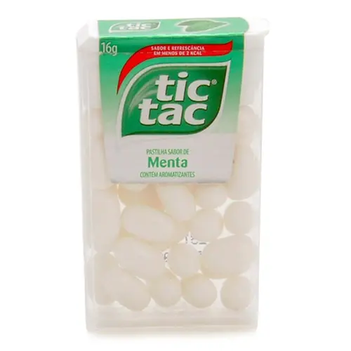 PASTILHA TIC TAC MENTA 14,5GR