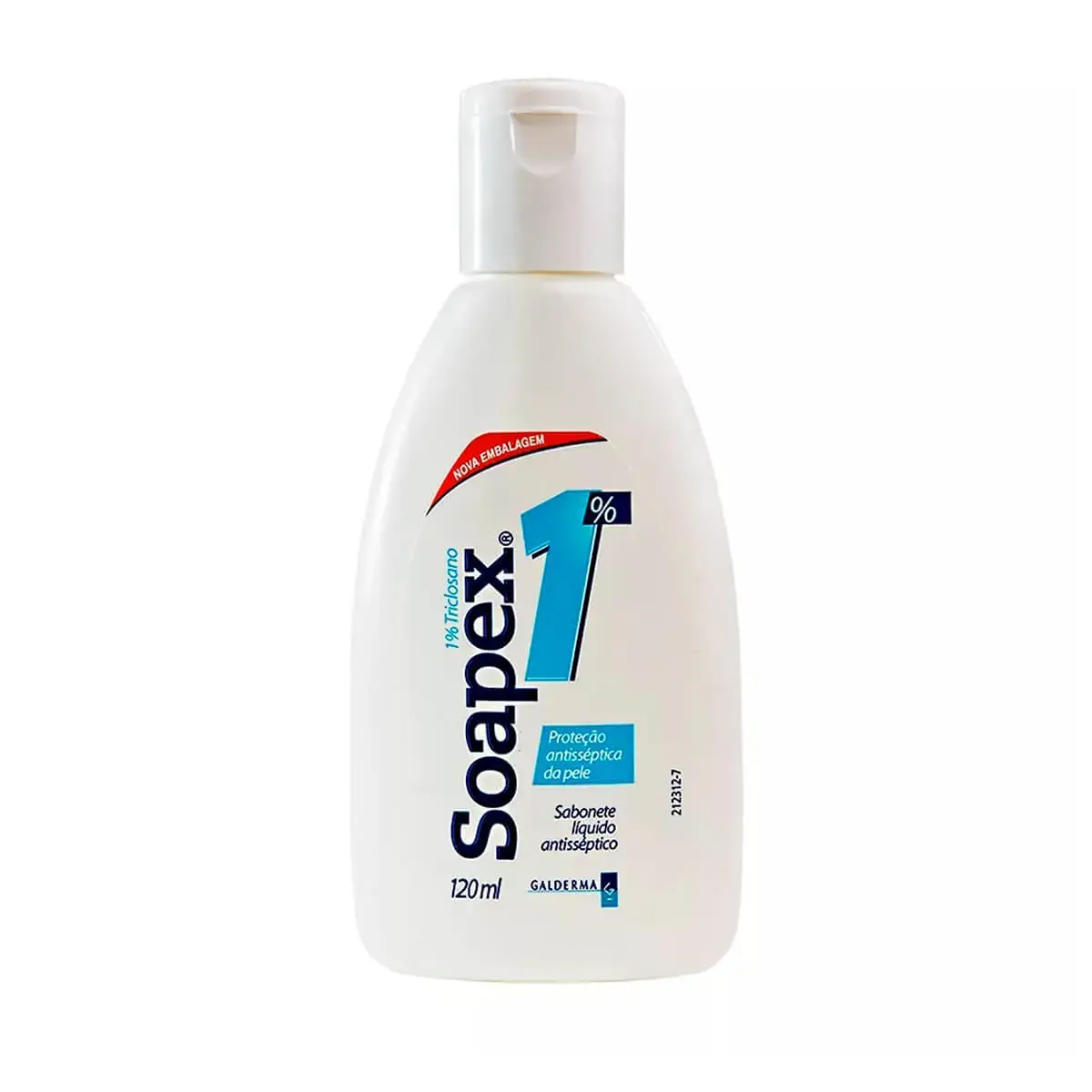 SABONETE LIQUIDO SOAPEX ANTISSEPTICO 1% 120ML