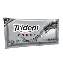 CHICLETE TRIDENT INTENSE PRETO 5 UNIDADES