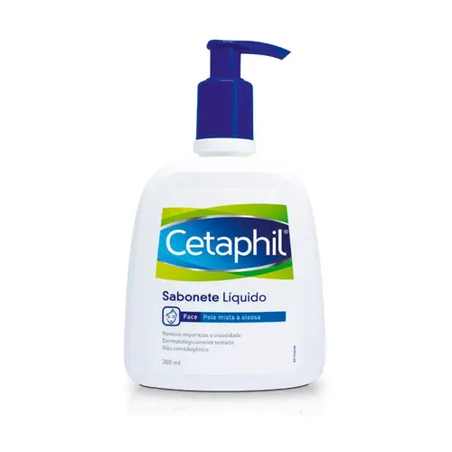 SABONETE LIQUIDO FACIAL CETAPHIL 300ML