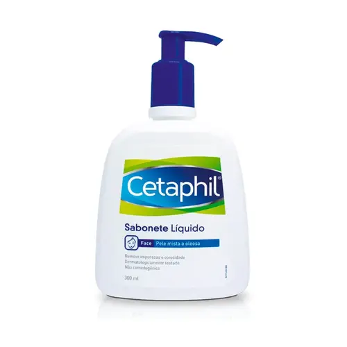 SABONETE LIQUIDO FACIAL CETAPHIL 300ML