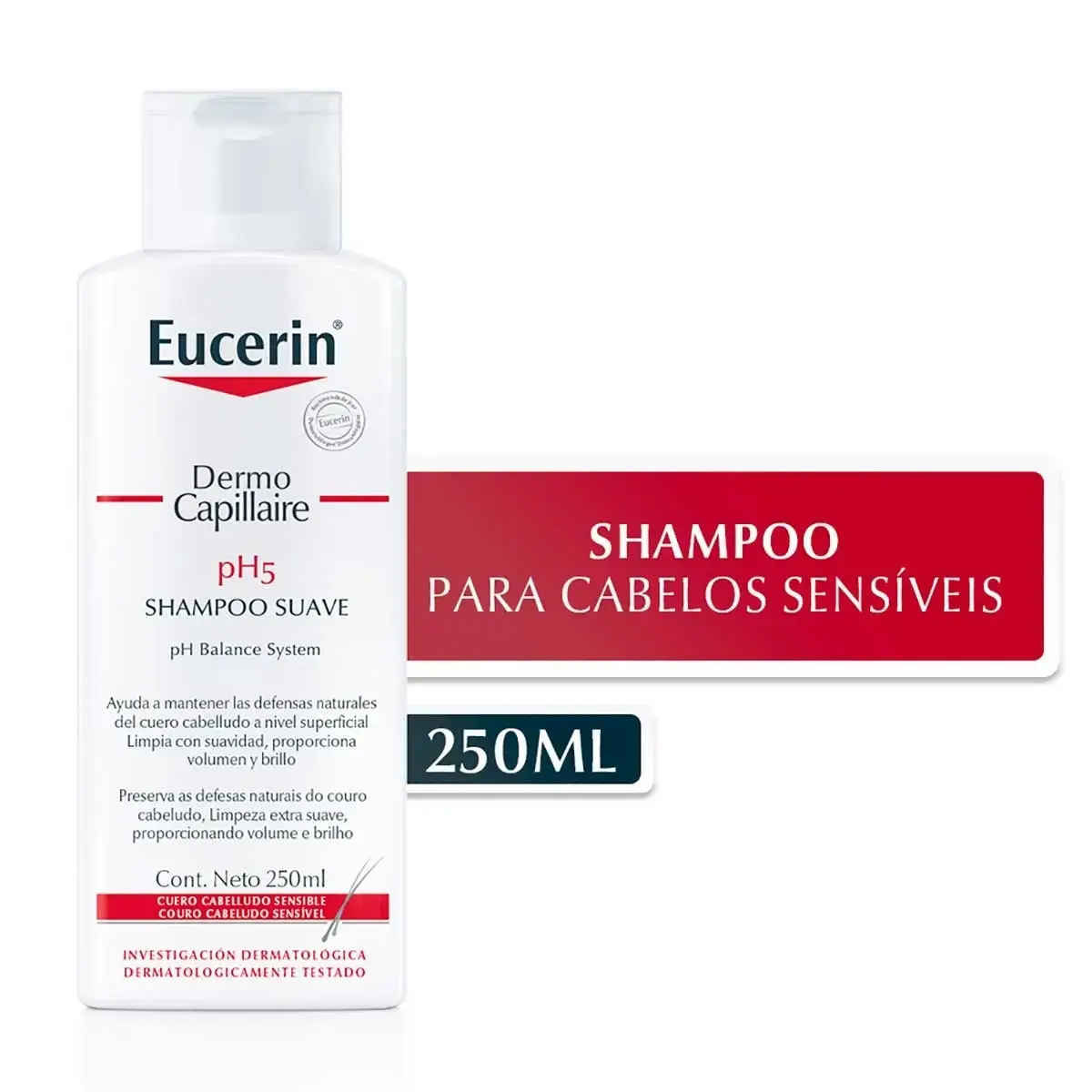 SHAMPOO EUCERIN DERMOCAPILLAIRE PH5 250ML