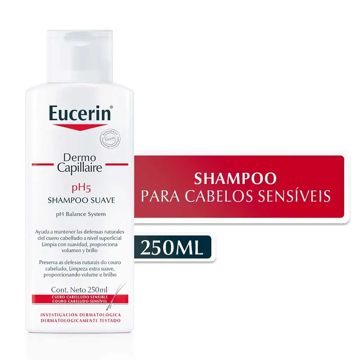 SHAMPOO EUCERIN DERMOCAPILLAIRE PH5 250ML