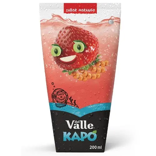 BEBIDA SUCO DEL VALLE KAPO MORANGO 200ML