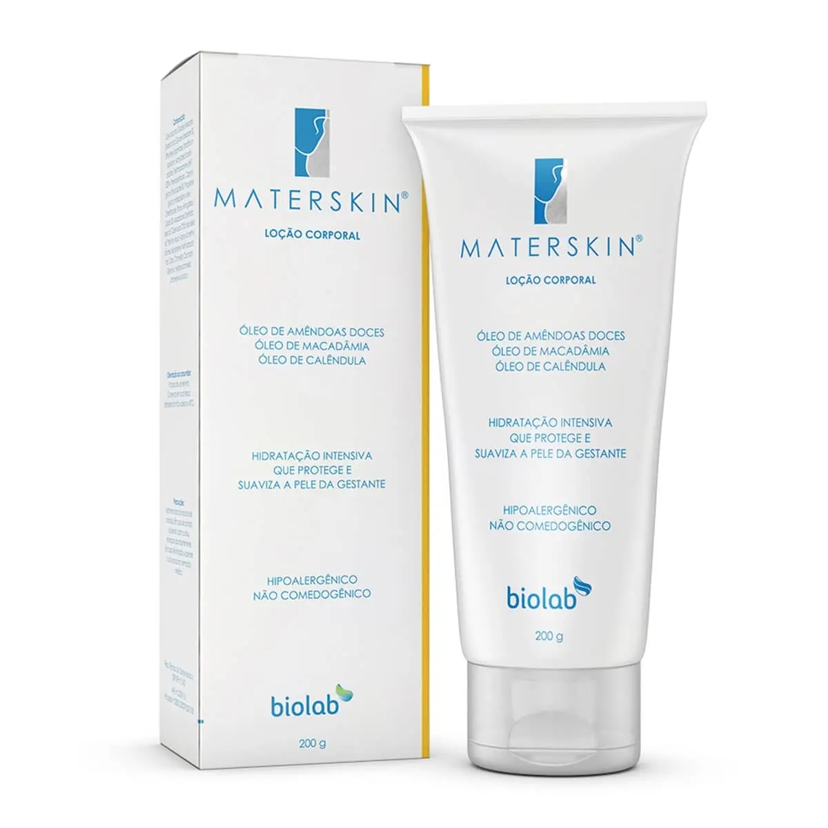 LOCAO HIDRATANTE MATERSKIN GESTANTE 200GR