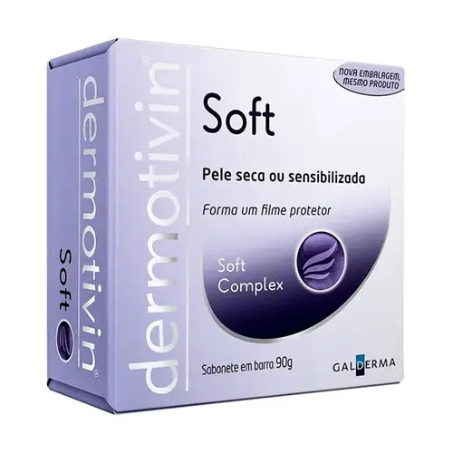 SABONETE DERMOTIVIN SOFT 90GR