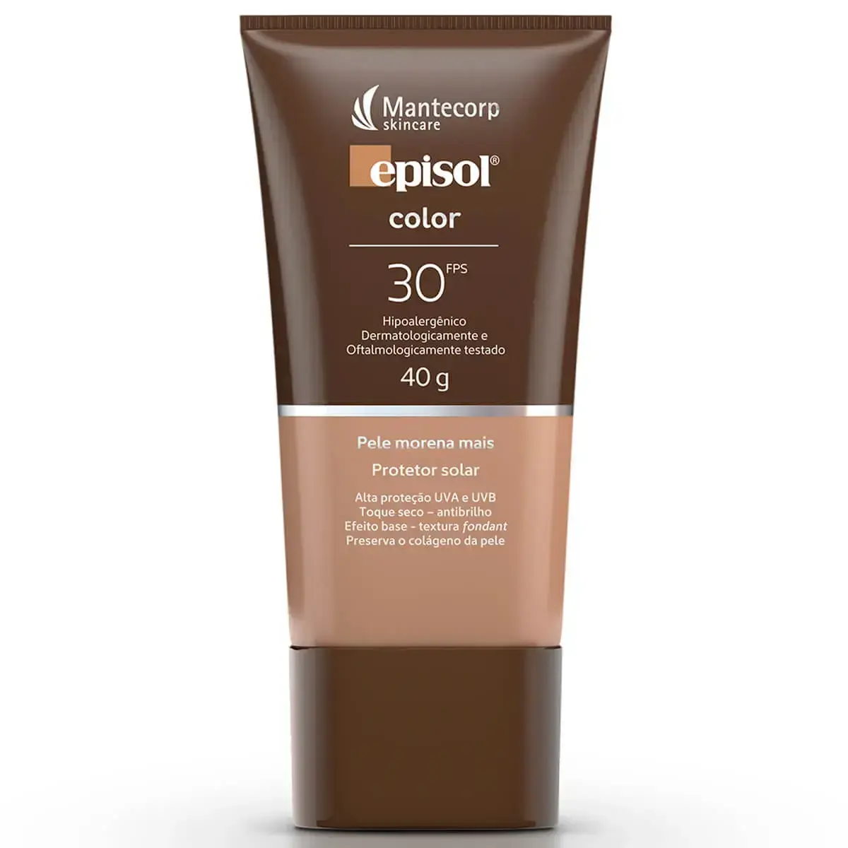 PROTETOR SOLAR EPISOL LOCAO COLOR PELE MORENA MAIS FPS30 40GR