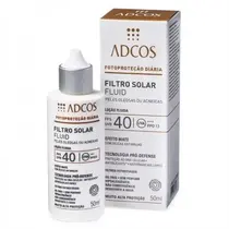 PROTETOR SOLAR ADCOS FLUID PELES OLEOSAS FPS40 50ML