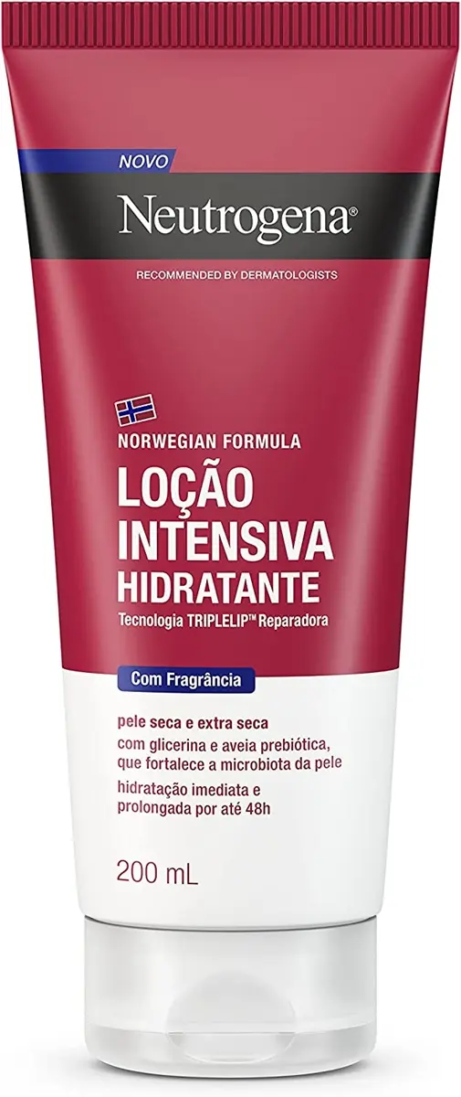 LOCAO HIDRATANTE NEUTROGENA NORWEGIAN INTENSIVA COM FRAGANCIA 200ML