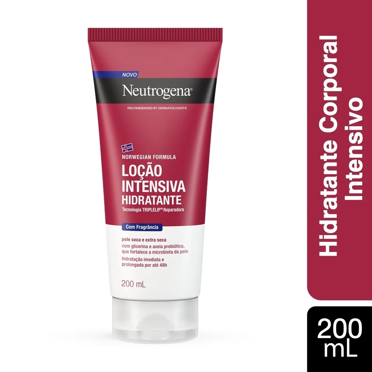 LOCAO HIDRATANTE NEUTROGENA NORWEGIAN INTENSIVA COM FRAGANCIA 200ML