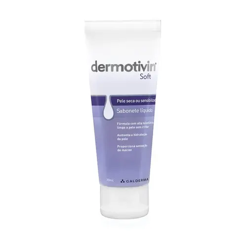 SABONETE LIQUIDO DERMOTIVIN SOFT 70ML