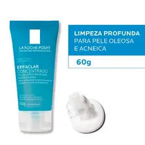 GEL DE LIMPEZA EFFACLAR LA ROCHE POSAY CONCENTRADO 60GR