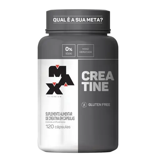 CREATINA MAX TITANIUM 120 CAPSULAS