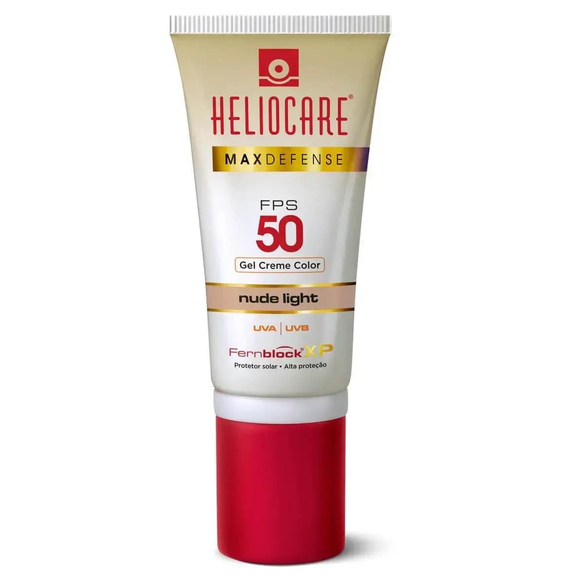 PROTETOR SOLAR HELIOCARE GEL MAX DEFENSE NUDE LIGHT FPS50 50GR