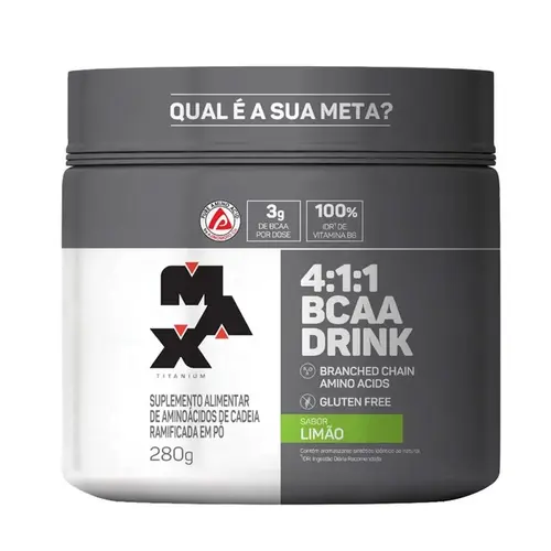 BCAA DRINK 280GR LIMAO MAX TITANIUM