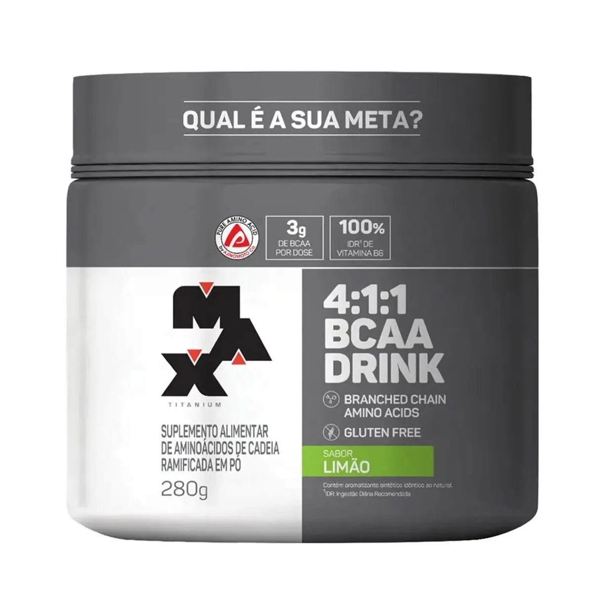 BCAA DRINK 280GR LIMAO MAX TITANIUM