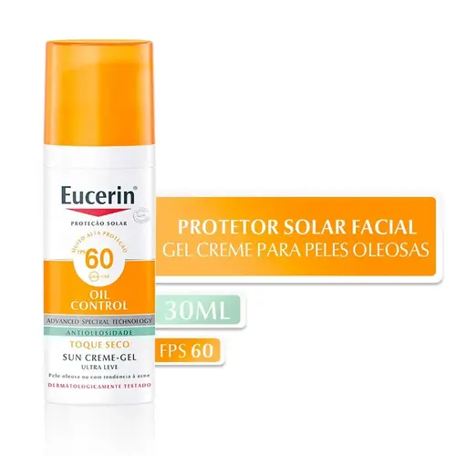 PROTETOR SOLAR EUCERIN SUN OIL CONTROL FPS60 50ML