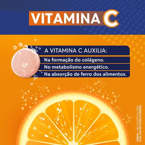 CEBION 1GR 30 COMPRIMIDOS EFERVESCENTES SABOR LARANJA